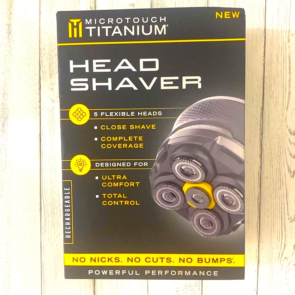 MICROTOUCH TITANIUM HEAD SHAVER